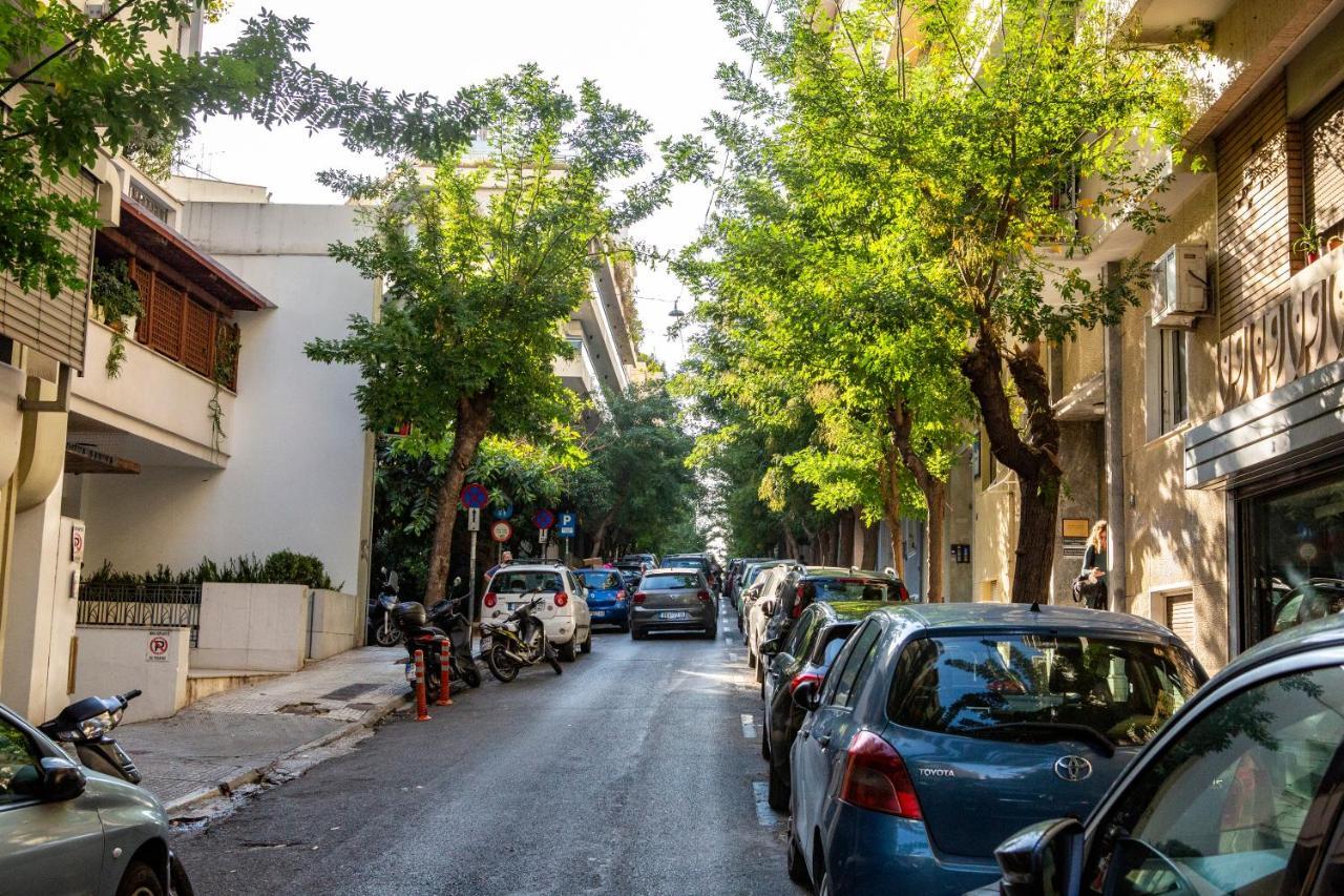 Studio Apartment With All Amenities In Kolonaki Athen Exterior foto